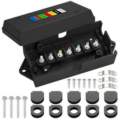 trailer distribution box|7 pin junction box.